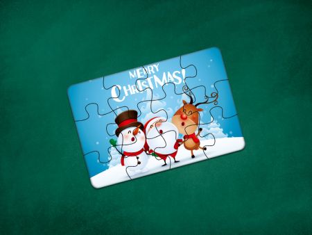 Puzzle magnétique de Noël