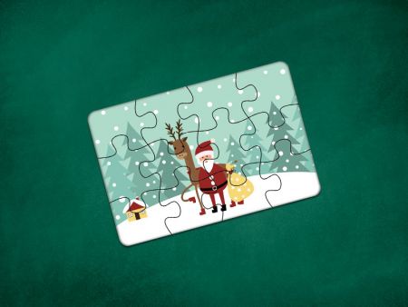 Puzzle magnétique de Noël