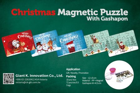 Puzzle Magnetico di Natale