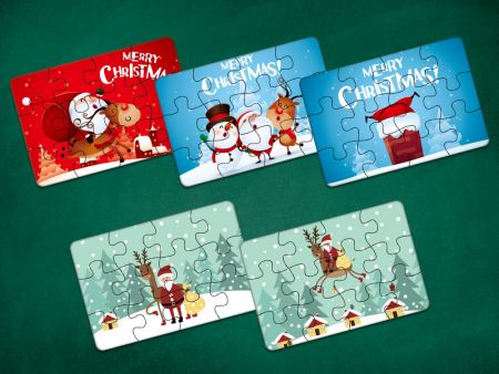 Kerst Magnetische Puzzel - Kerst Magnetische Puzzel