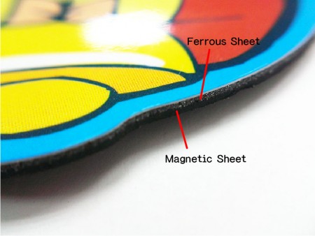 Foglio ferroso e foglio magnetico