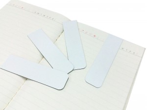 MG-B07-W Weißes PVC-Magnetlesezeichen