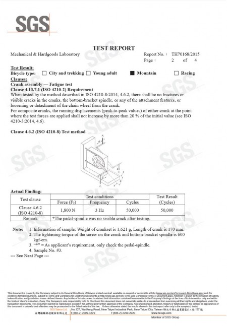 Report No.: TH70168/2015