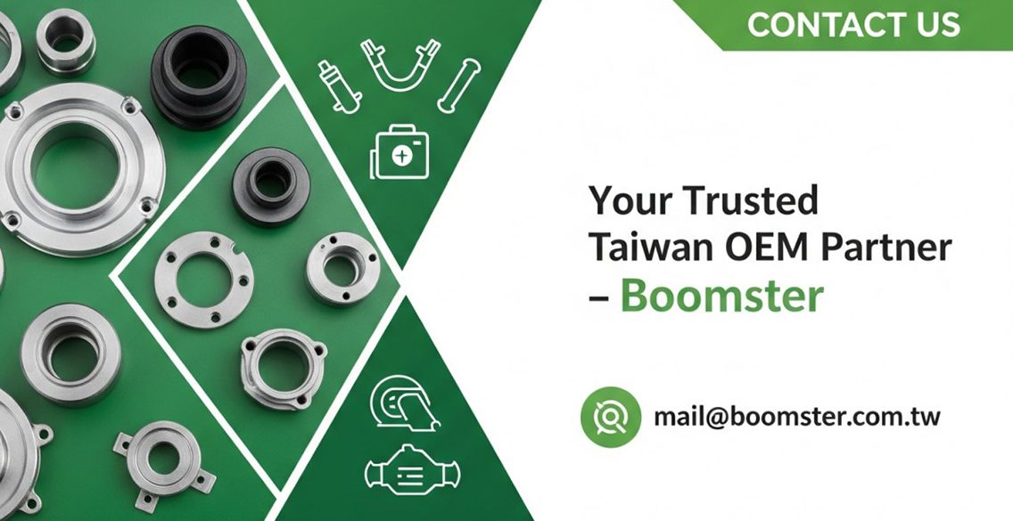 Your Trusted Taiwan OEM Partner for Metal/Plastic parts - Boomster