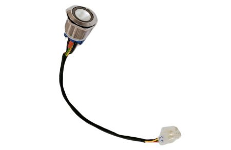Custom Push Button Switch with Wire Harness Assembly - OEM Cable Integrated Push Button Switch from Taiwan