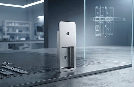 High-Strength Stainless Steel Insert for Door Locks - Precision Cast Stainless Steel Lock Pocket