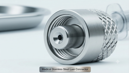 High-Precision 5-Axis Medical Connectors