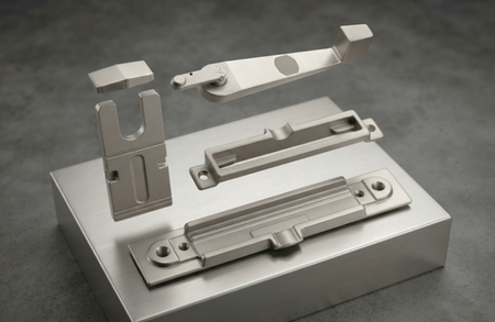 Precision Multi-Point Latch Door Hardware - Heavy-Duty Door Latch Casting