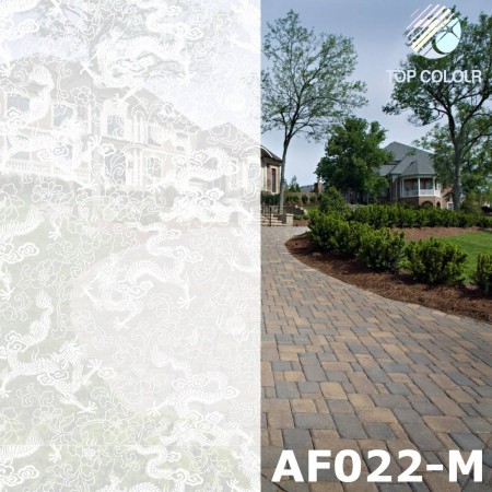 Filme Decorativo para Janelas (Dragões Foscos) - Filme Decorativo para Janelas