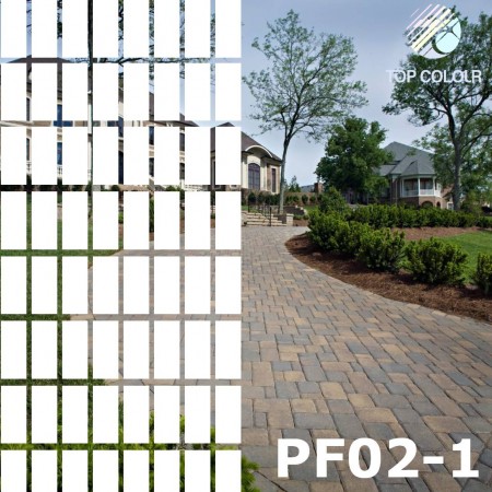 Filme Decorativo para Janela em Retângulo Branco - 3.4cm*1.5cm - Filme de decoração em retângulo branco