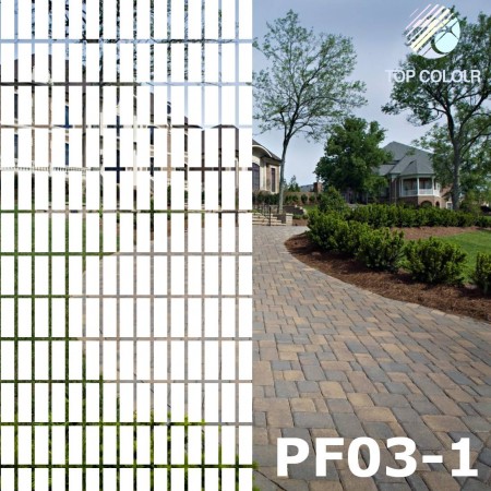 Filme decorativo para janelas em retângulo branco - 4,6cm*0,6cm - Filmes decorativos retangulares brancos