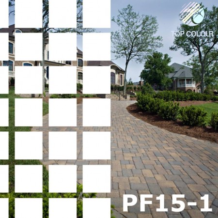 Filme decorativo para janelas em quadrado branco - 3.7cm*3.7cm - Filme Decorativo para Janelas