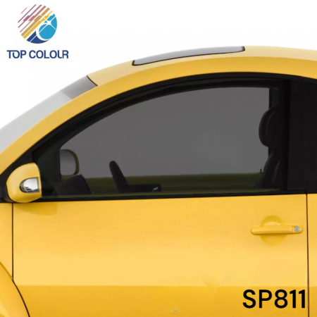 Filme de janela para carros tingido na cor Preto Escuro