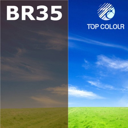 Filme de Janela Colorido em Marrom - Filme Solar Marrom