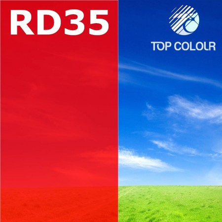 Filme de Janela Colorido em Vermelho - Filme de Tonalidade para Janelas de Carro