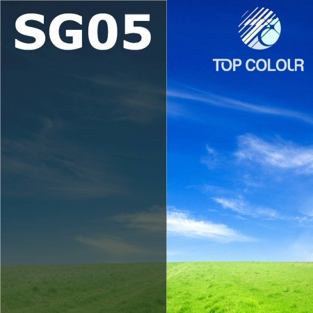 Filme de Janela Tinta em Verde Escuro Super Escuro - Filme Colorido