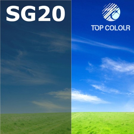 Filme de Janela Colorido em Verde Grisalho Médio - Filme Solar Colorido