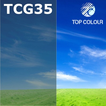 Filme de Janela Colorido em Verde Carvão Escuro - Filme de Janela para Carro