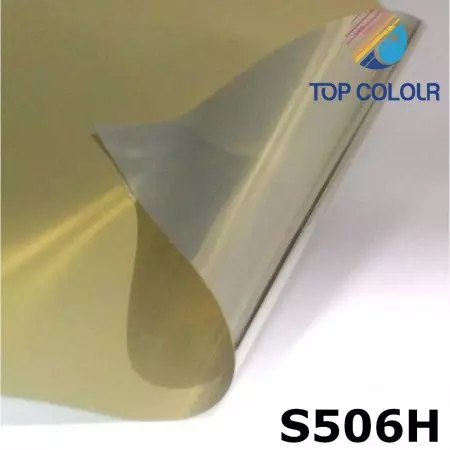 Filme de Janela Refletivo em Ouro Prata ( Cor para Fora ) - Película Refletiva para Janelas de Carro