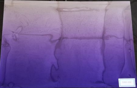 Película de Janela com Gradiente Bicolor em Azul Prata - Película Solar Reflexiva para Janelas