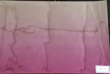 Película de Janela de Gradação Bicolor em Rosa Prata - Película Solar Reflexiva para Janelas