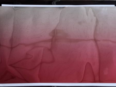 Película de Janela de Gradação Bicolor em Vermelho Prata - Película Solar Reflexiva para Janelas