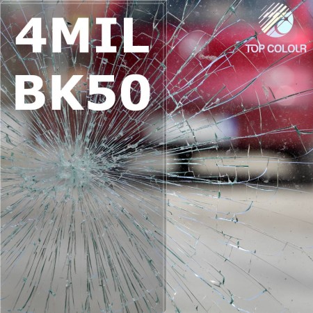 4mil thickness Black 50% Safety Window Film - 4mil Architectural Film