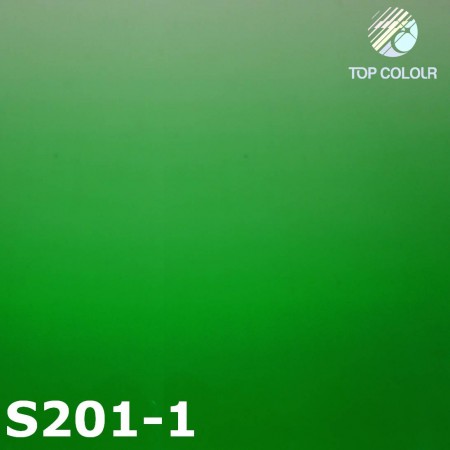 Zweifarbiger Farbverlauf Fensterfolie in Grün - Top Tönung Grün