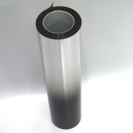 Filme de Janela Gradiente de Topo Tintado em Super Preto/Prata Escuro - Filme Tintado de Controle Solar Reflexivo