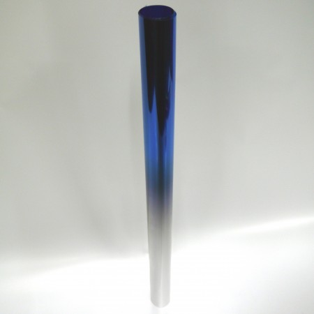 Película de Tonalidade Gradual Superior em Prata Azul - Película de Tonalidade para Vidro de Carro Refletiva