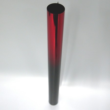 Folie de protecție cu gradient Top Tint în Roșu/Negru - Folie de protecție auto