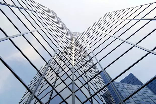 Архитектурна отразяваща прозорна фолия