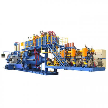 Un aluminium est poussé à travers une matrice de la section transversale souhaitée.