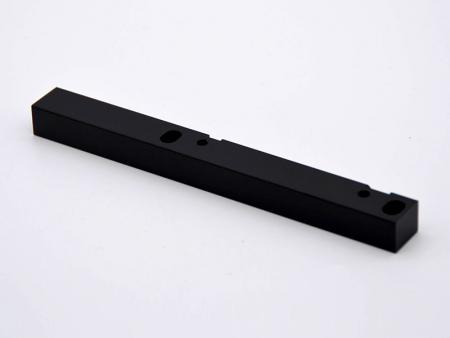 Poignées en aluminium anodisées noires - Poignées en aluminium fraisées CNC