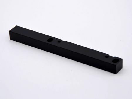 Black anodized aluminum handles - CNC milling aluminum-handles