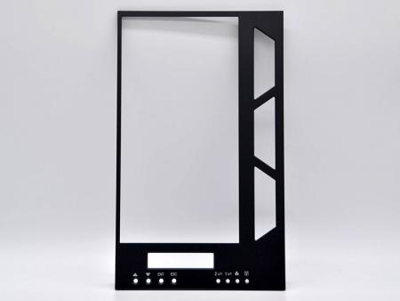 Schwarzes Frontpanel