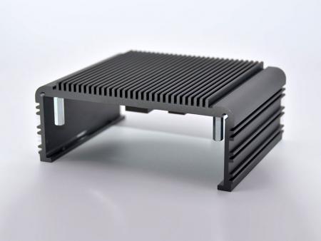 Black anodizd embedded chassis