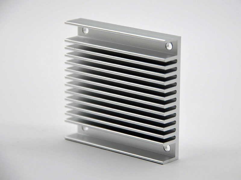 CNC加工陽極本色散熱片