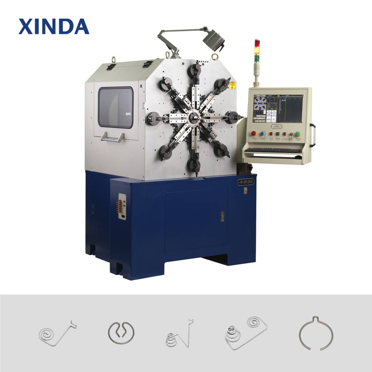 10-axis Camless spring forming machine - Basic Type | Top Precision ...