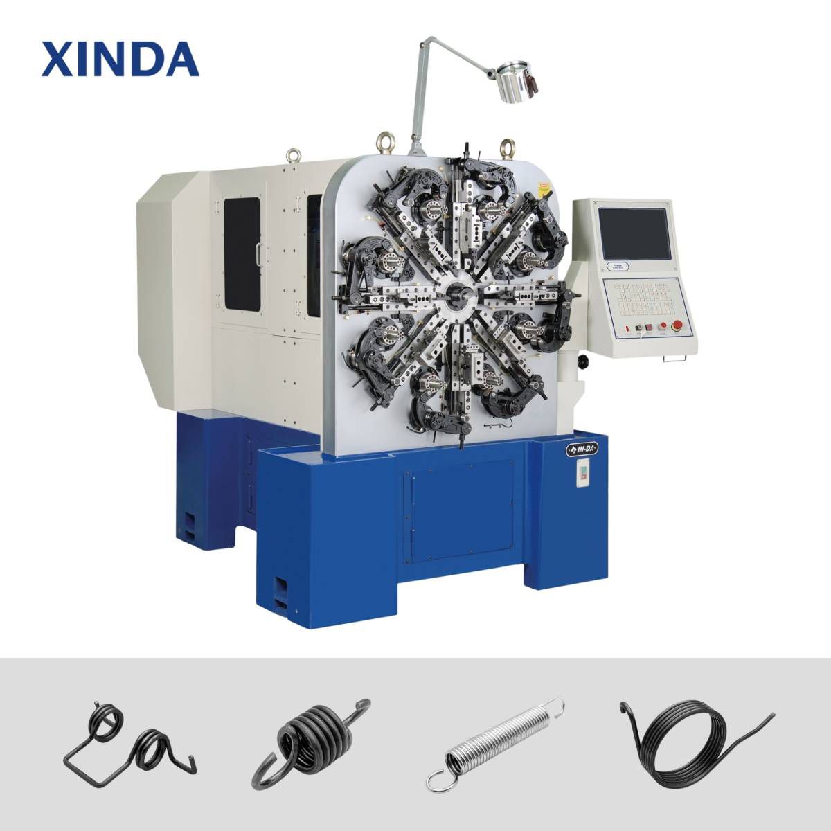 4-axis Cam spring forming machine - Wire-rotating Type | Top Precision ...