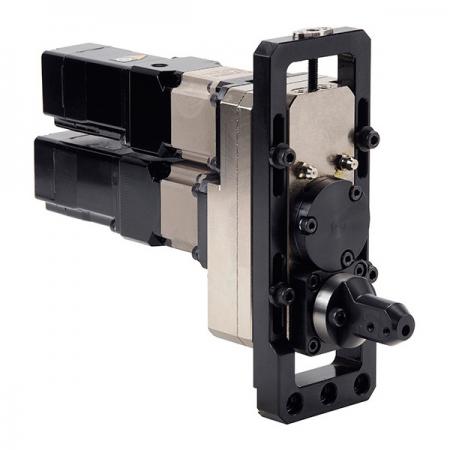 Doppelservo-Dreher des X-Typ Federformmaschine.