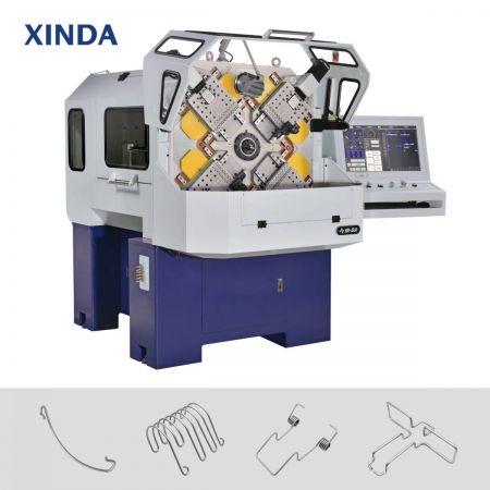 Diese X-Type-Federformmaschine kann den Verarbeitungsbereich erheblich erweitern, um die Produktionsflexibilität zu verbessern.