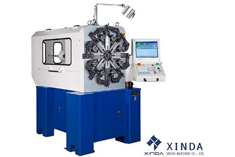 Cam spring forming machine - Wire-rotating Type