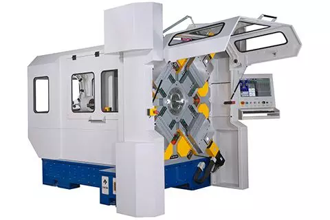 11-axis X-type spring forming machine