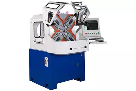11-axis X-type spring forming machine