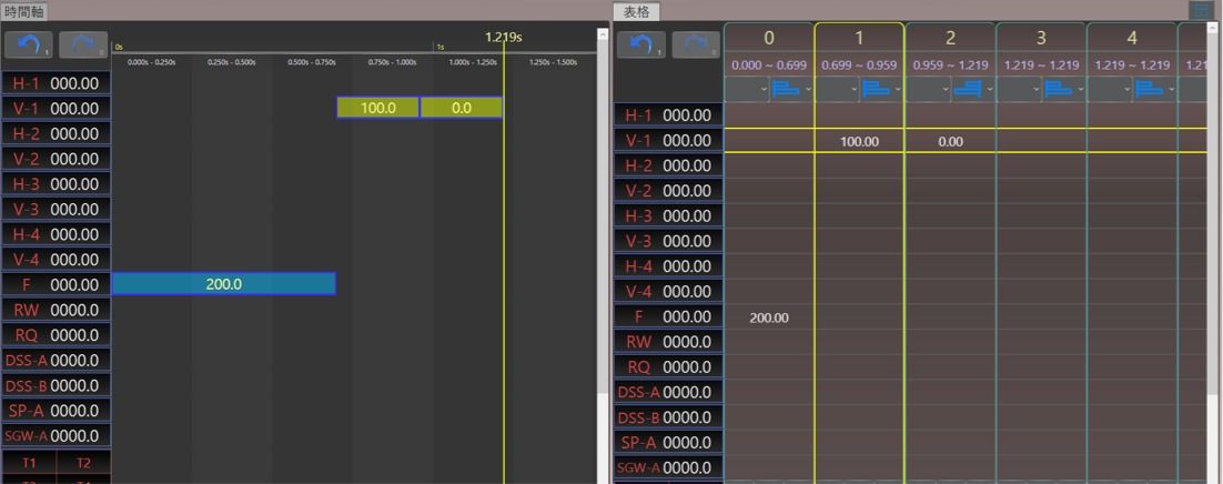 沒有使用時間軸軟體拖曳的功能