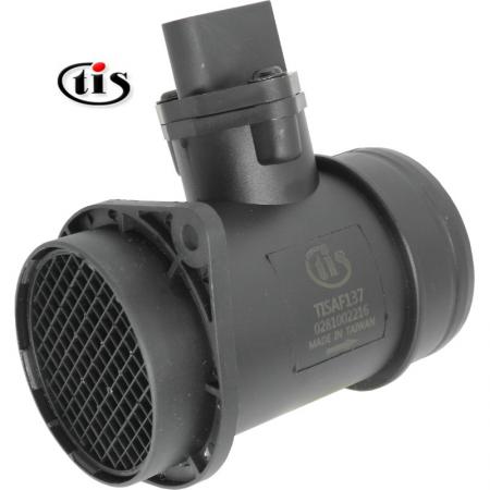 Débitmètre d'air massique Capteur MAF 0281002216 pour Audi - Débitmètre d'air massique Capteur MAF 0281002216, 0281002217, 0986284001 Convient pour Audi A6 / VW Golf IV / Skoda Octavia I Hatchback