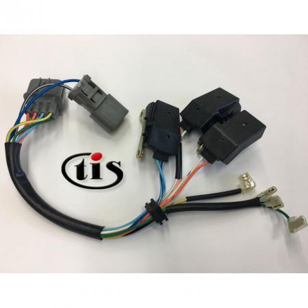 Faisceau de câbles pour distributeur d'allumage TD61U-2P8P