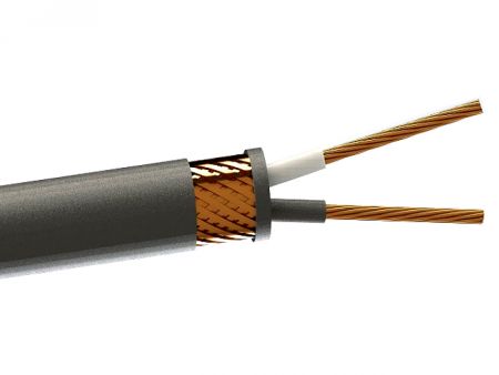 380℃ 銅網遮蔽耐熱電纜 (HR) - 穩定性高380℃ 銅網遮蔽耐熱電纜