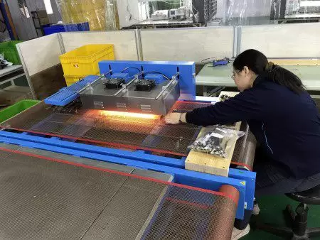 Baking Heat Shrink Tube.